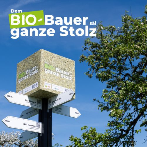 Dem Bio-Bauer säi ganze Stolz